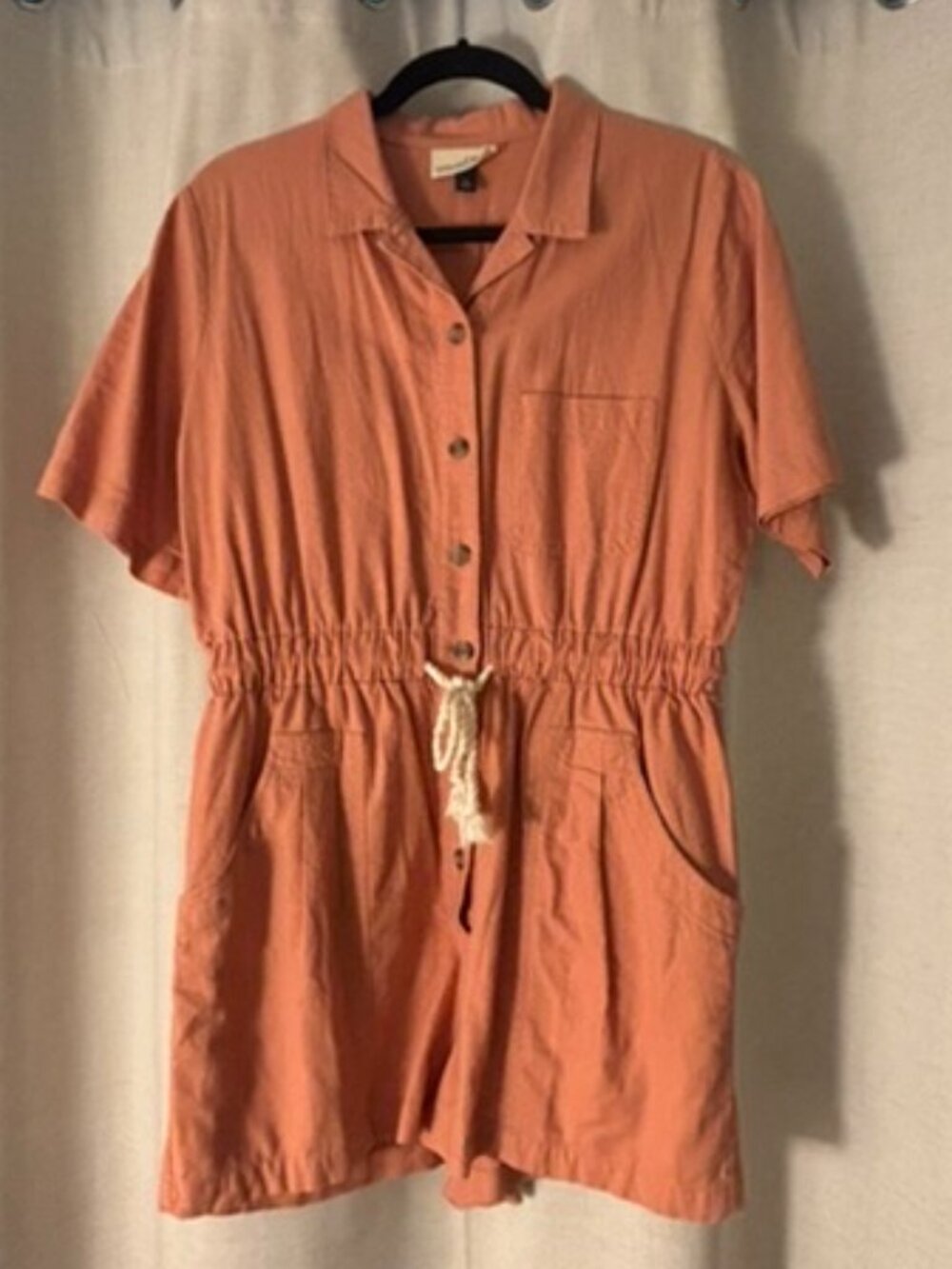 Peachy Shorts Jumpsuit
